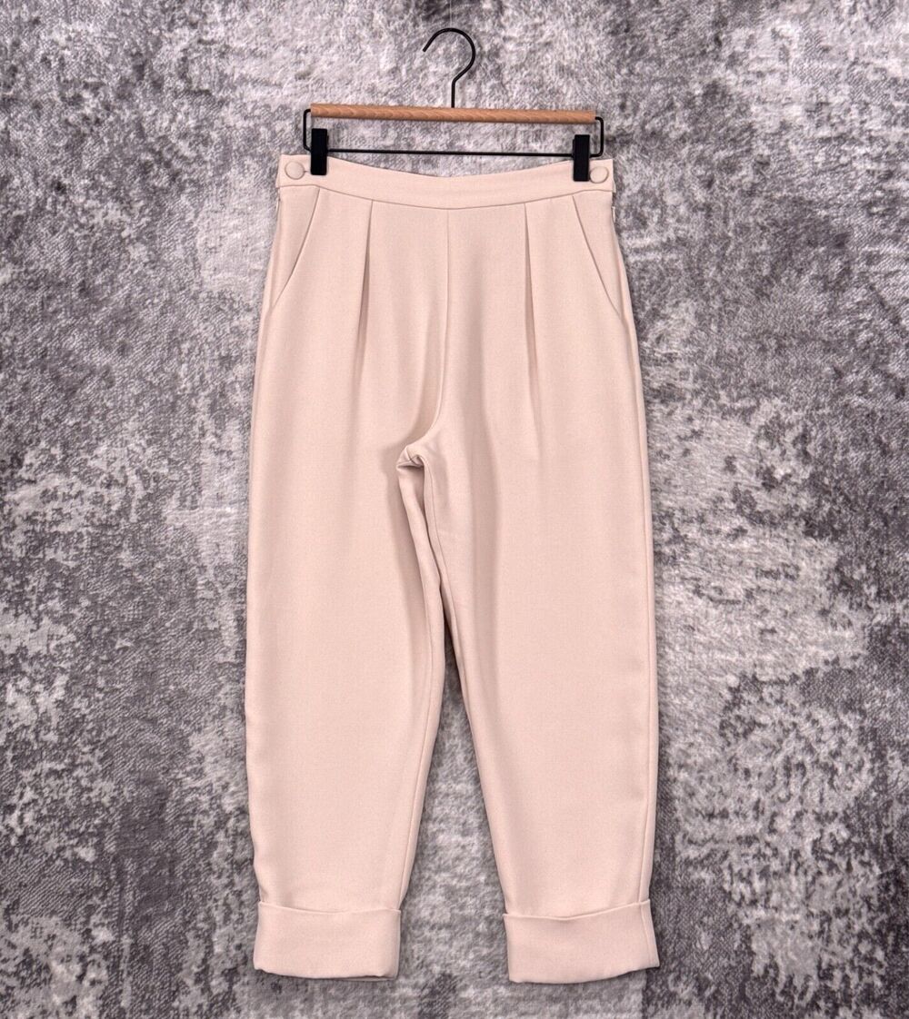 Rachel Comey Pants 4 Womens High Rise Crepe Crop Breeches